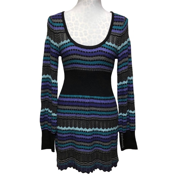 Free People Dresses & Skirts - Free People Striped Sweater Dress